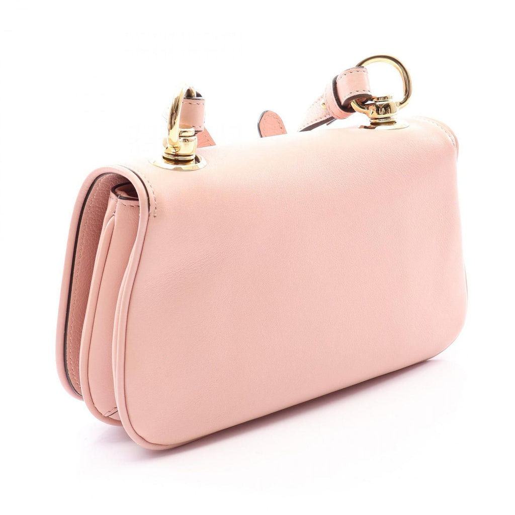 Gucci Shoulder Bag Blondie 2-Way Pink Green Red Leather Sherry Line Mini — view 2