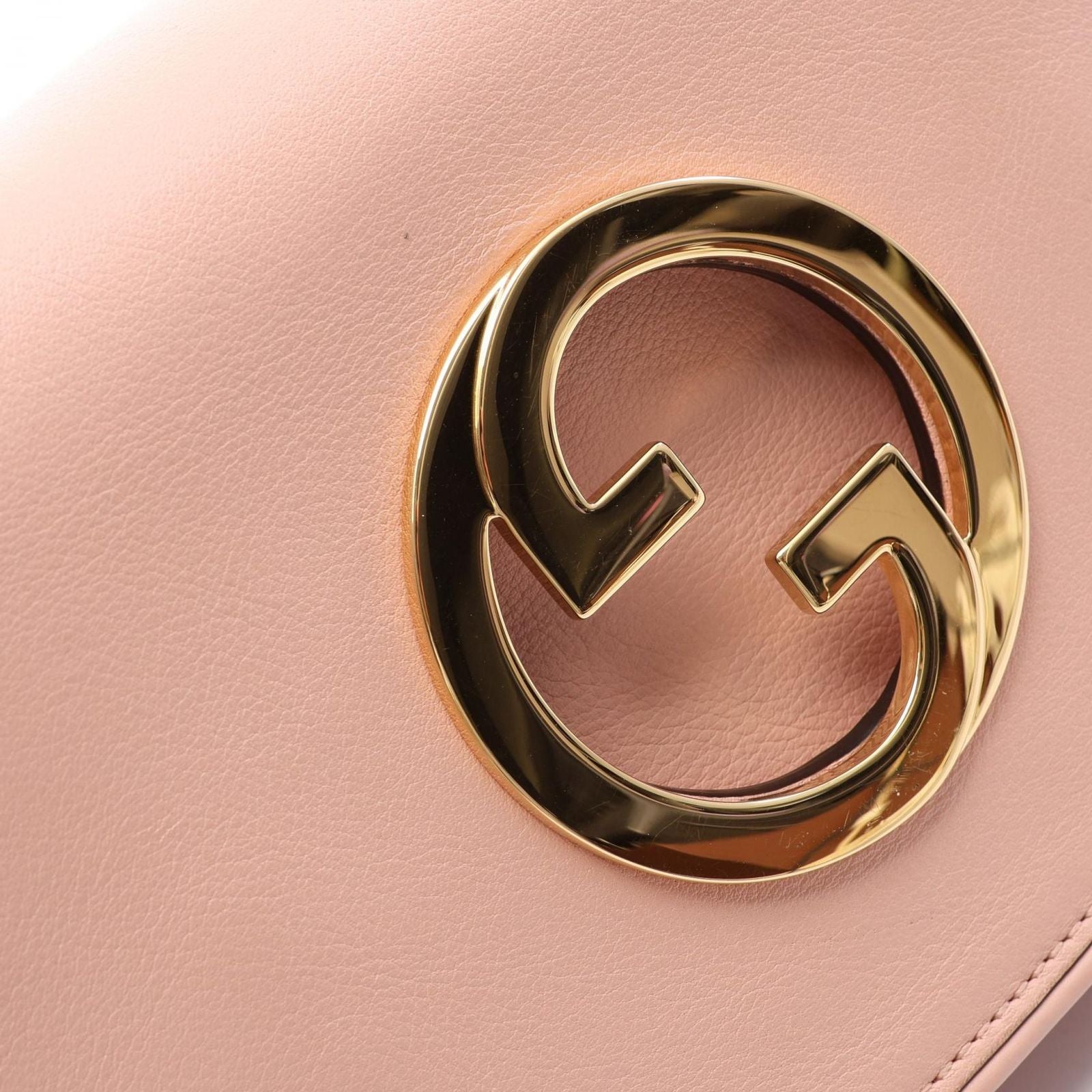 Gucci Shoulder Bag Blondie 2-Way Pink Green Red Leather Sherry Line Mini — view 8