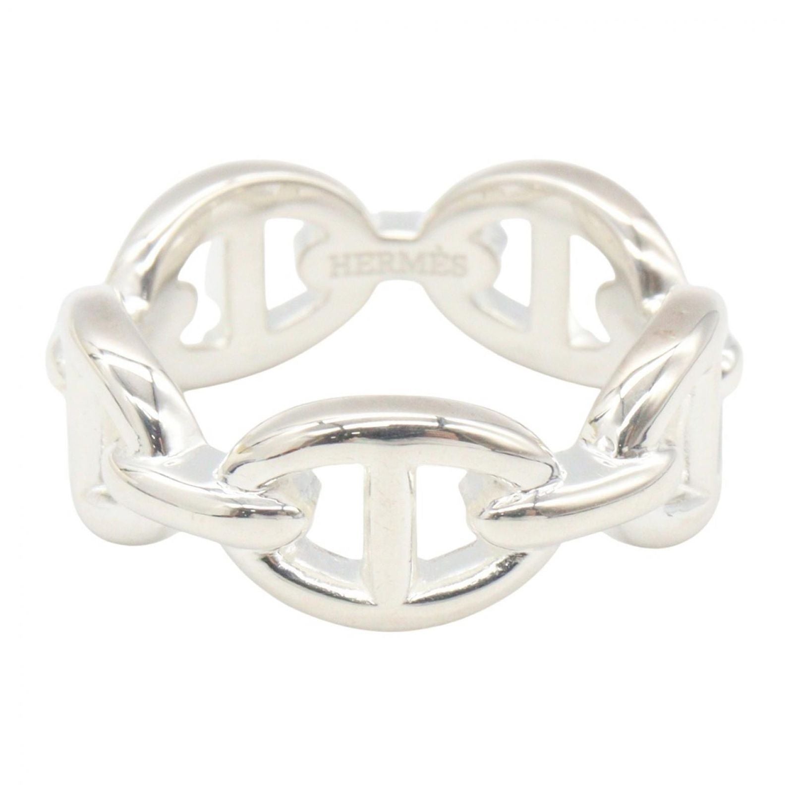 Hermes Ring Enchainee PM 925 Sterling Silver — view 2