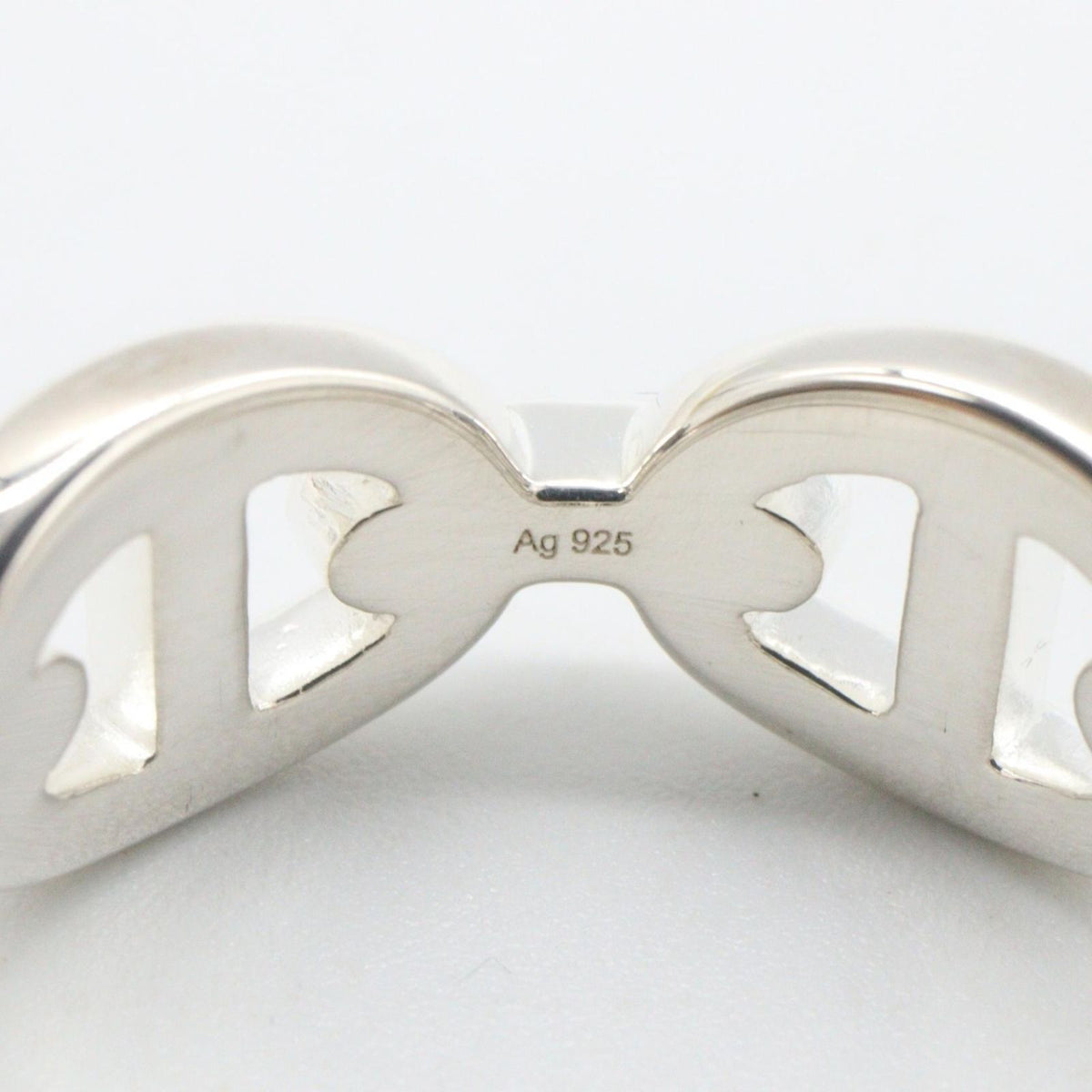 Hermes Ring Enchainee PM 925 Sterling Silver — view 6