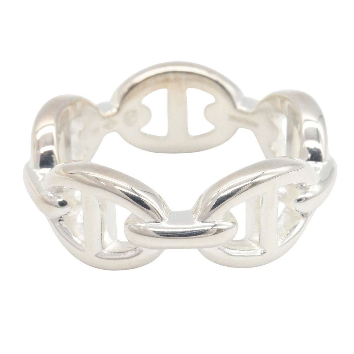 Hermes Ring Enchainee PM 925 Sterling Silver — view 3