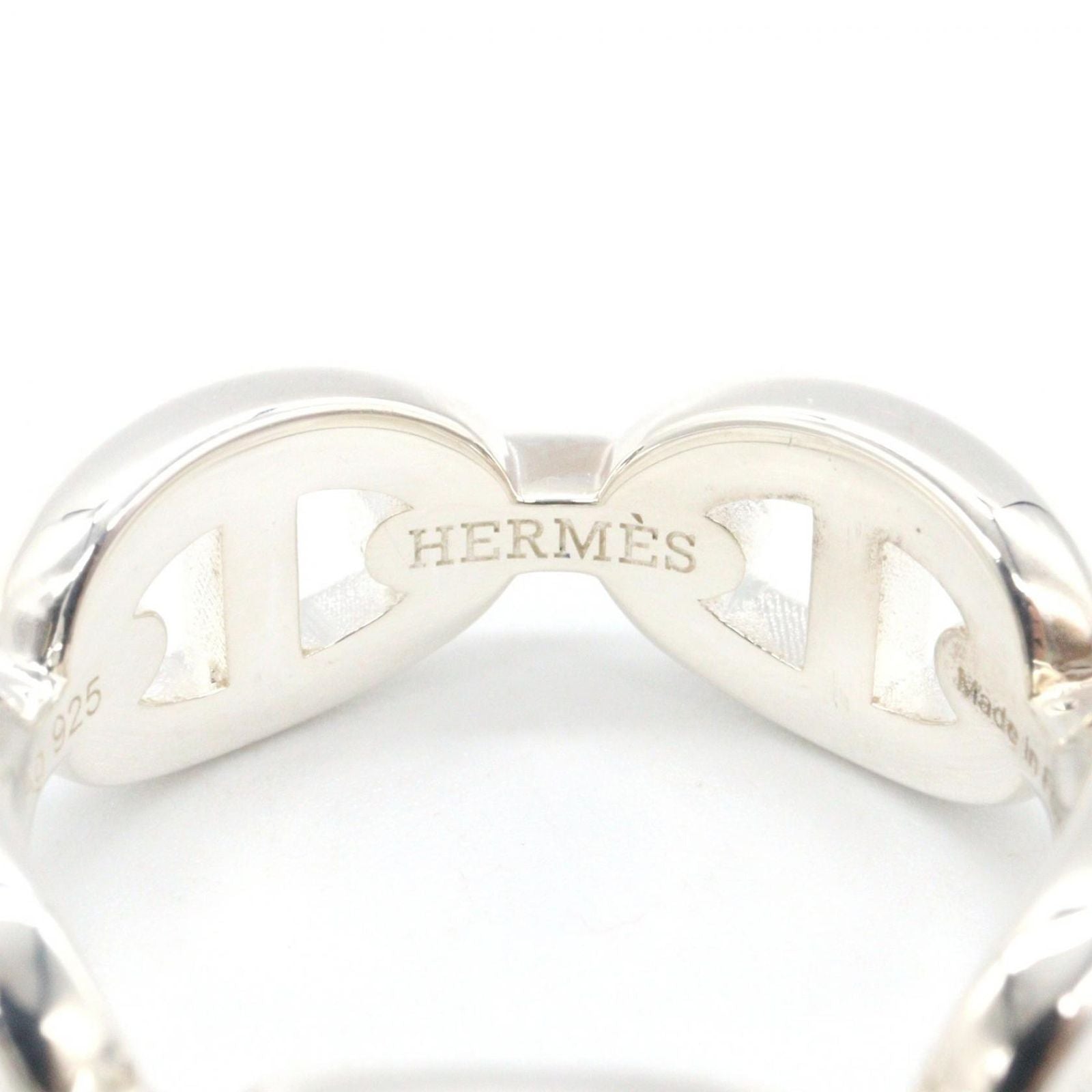 Hermes Ring Enchainee PM 925 Sterling Silver — view 4