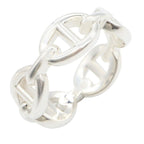Hermes Ring Enchainee PM 925 Sterling Silver