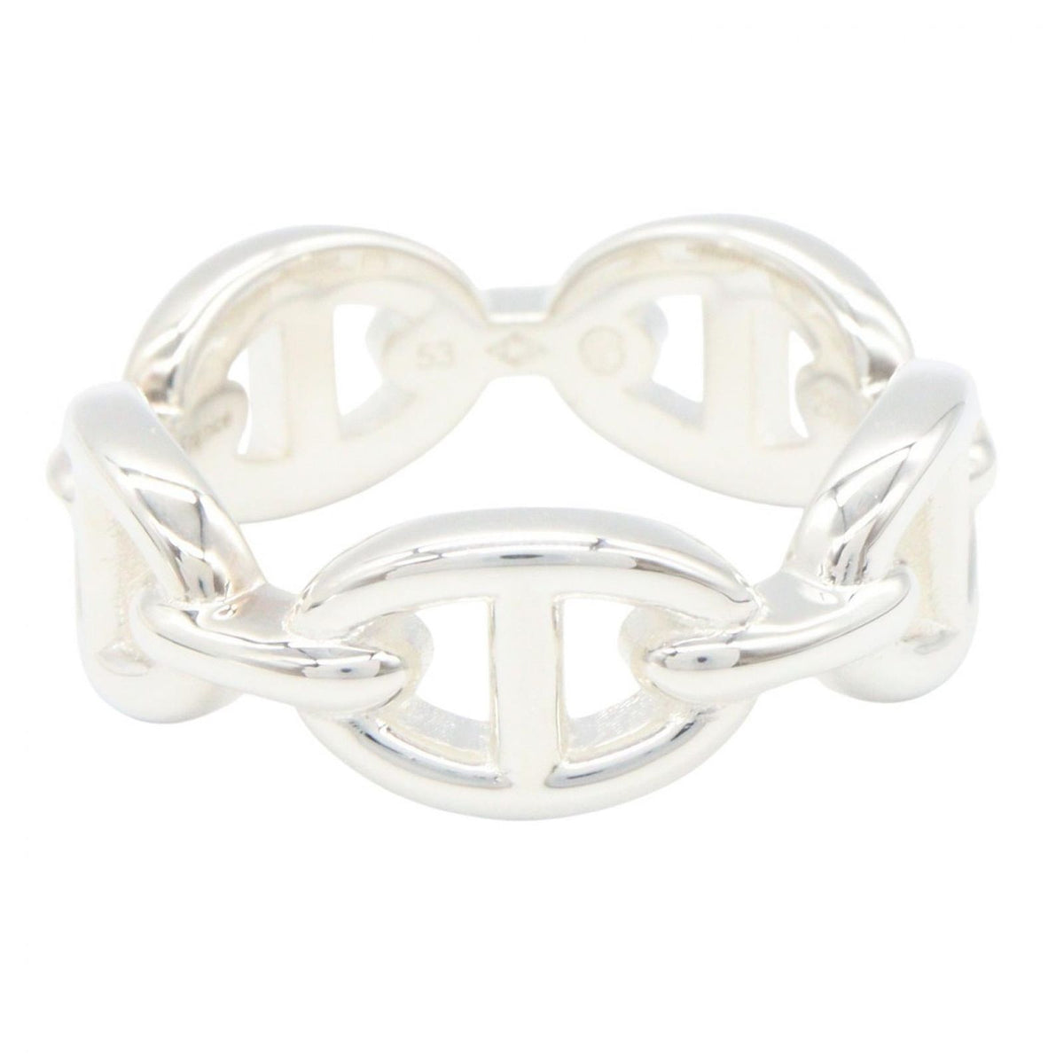 Hermes Ring Enchainee PM 925 Sterling Silver — view 2