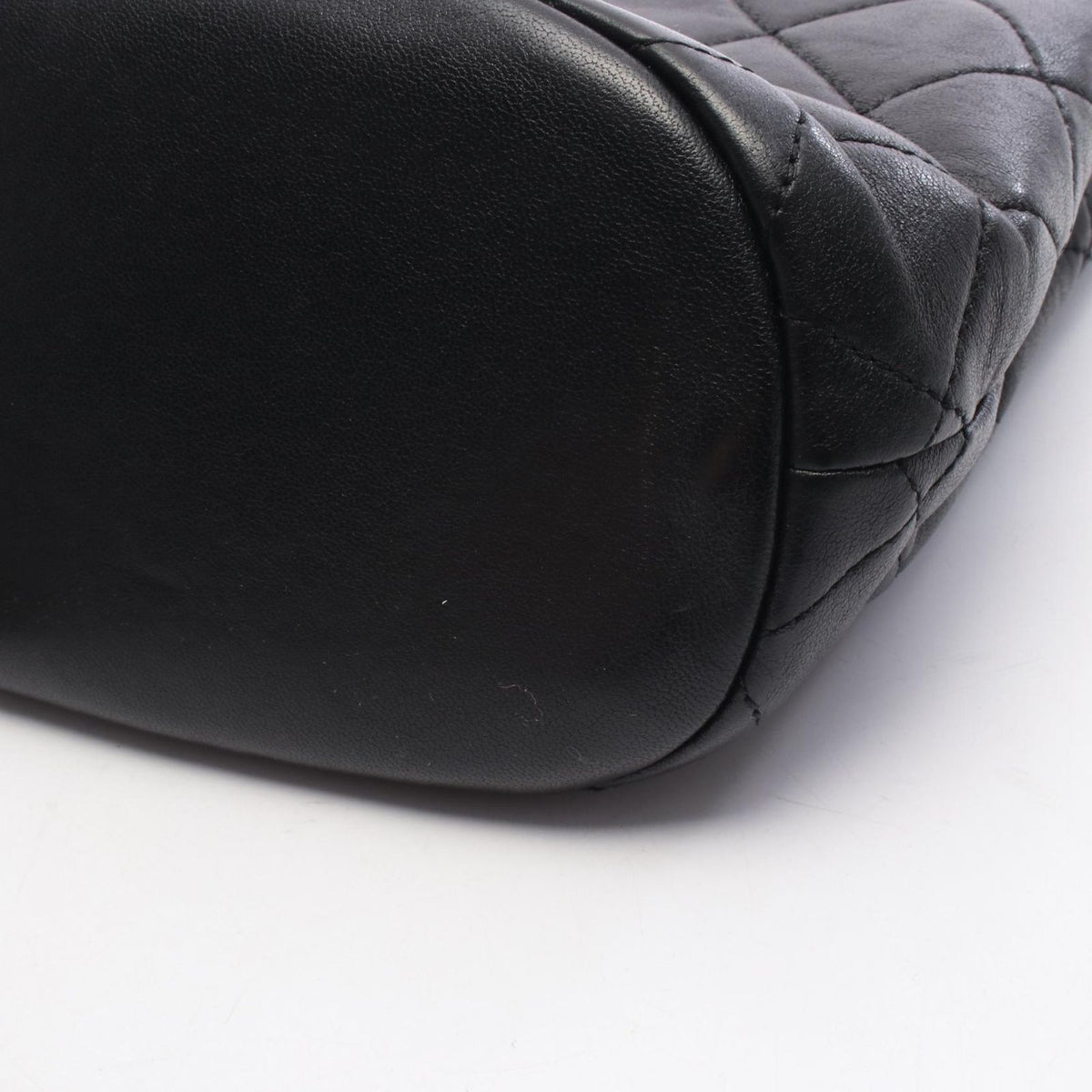 Chanel Shoulder Bag Quilted Small Black Ladiesskin — view 7