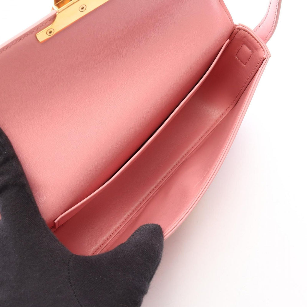 Celine Shoulder Bag Claude Pink Leather — view 3