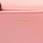 Celine Shoulder Bag Claude Pink Leather — view 4