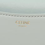 Celine Handbag Teenage Laura 2-Way Light Blue Leather Triomphe — view 4