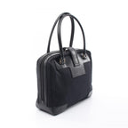 Gucci Handbag G Logo Black Canvas Leather — view 2