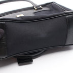 Gucci Handbag G Logo Black Canvas Leather — view 7