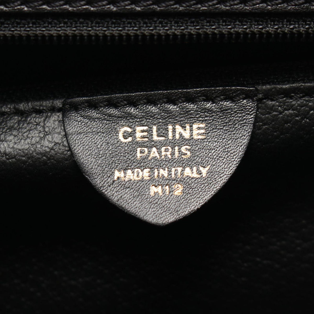 Celine Handbag Gancini Black Leather 2-Way — view 4