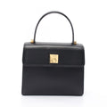 Celine Handbag Gancini Black Leather 2-Way