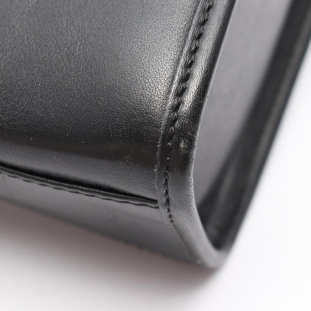 Celine Handbag Gancini Black Leather 2-Way — view 8