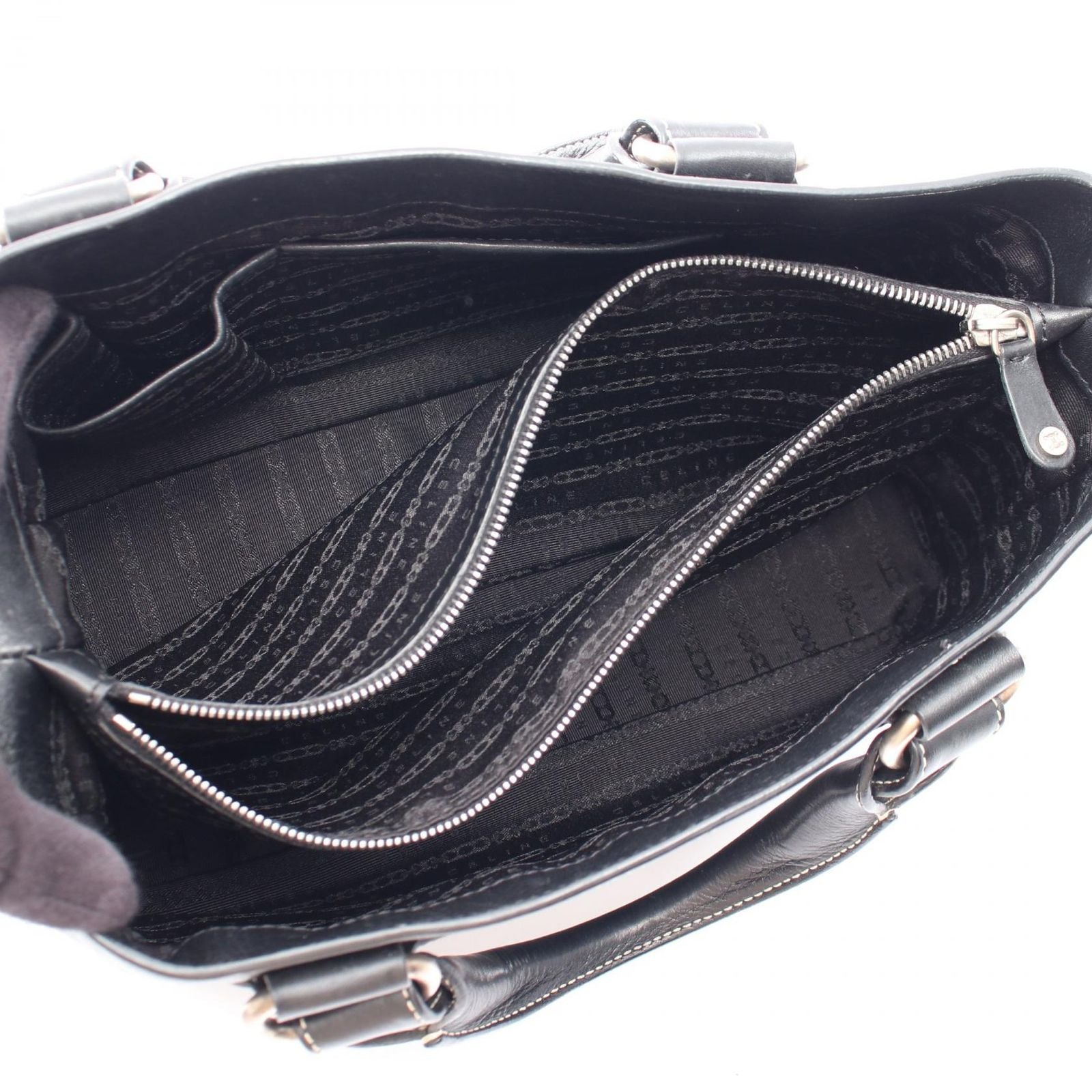 Celine Handbag Boogie Bag Black Leather — view 3