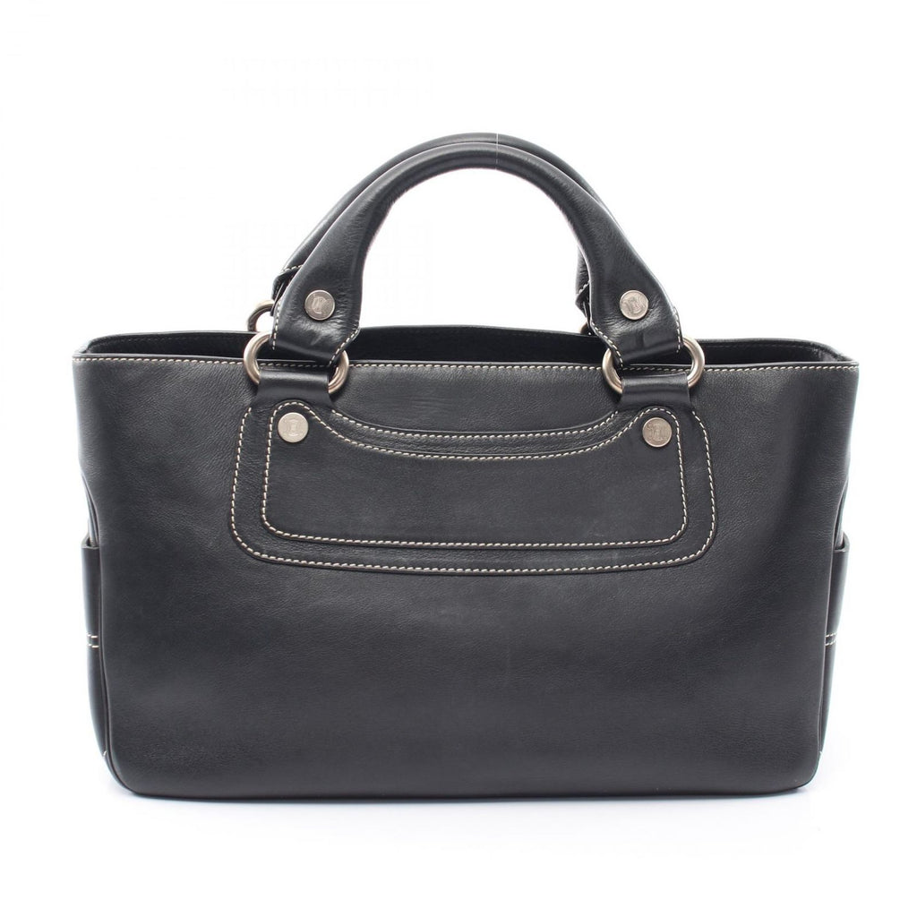 Celine Handbag Boogie Bag Black Leather