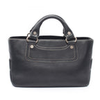 Celine Handbag Boogie Bag Black Leather
