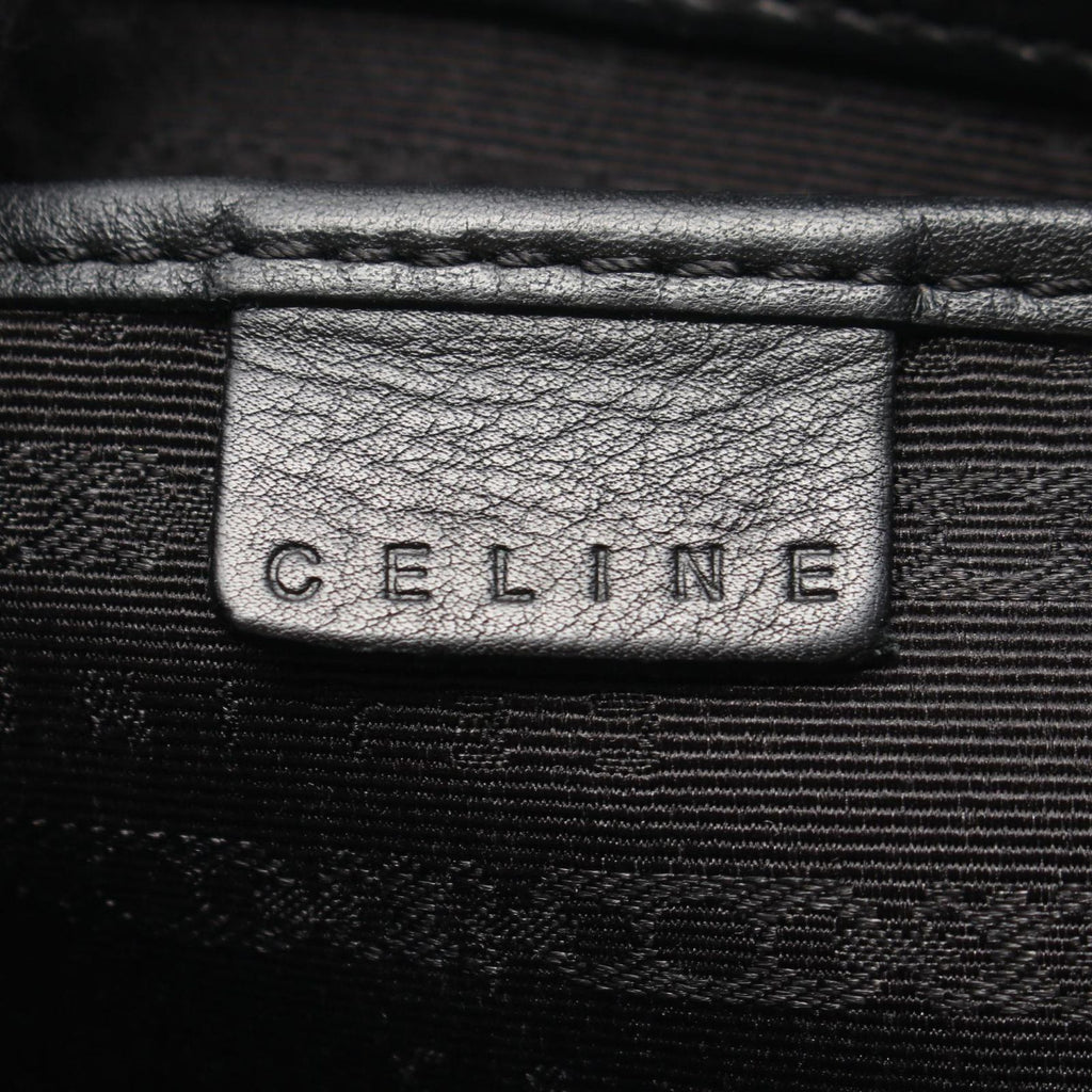 Celine Handbag Boogie Bag Black Leather — view 4