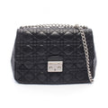 Dior Shoulder Bag Miss Dior Cannage Black Lambskin Chain