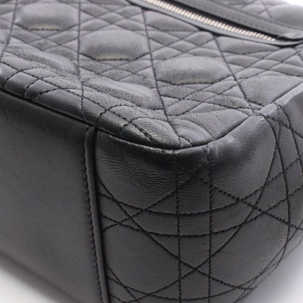 Dior Shoulder Bag Miss Dior Cannage Black Lambskin Chain — view 6
