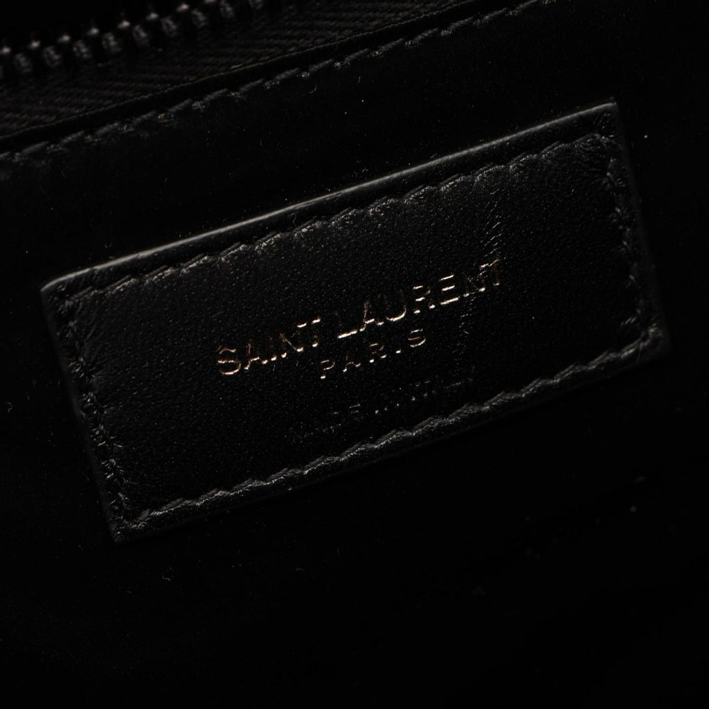 Saint Laurent Paris Tote Wide Puffer Black Nylon — view 4