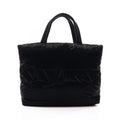 Saint Laurent Paris Tote Wide Puffer Black Nylon