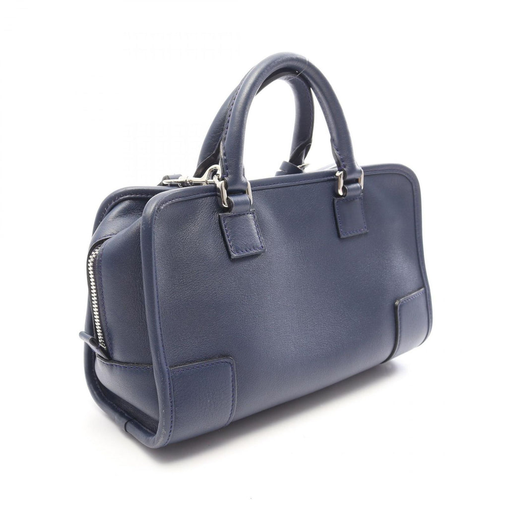 Loewe Handbag Amazona 23 2-Way Navy Leather — view 2