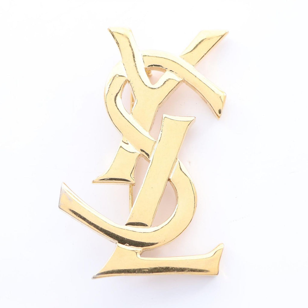 Saint Laurent Brooch Logo