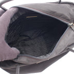 Prada Handbag Tessuto Black Nylon Triangle Logo — view 3