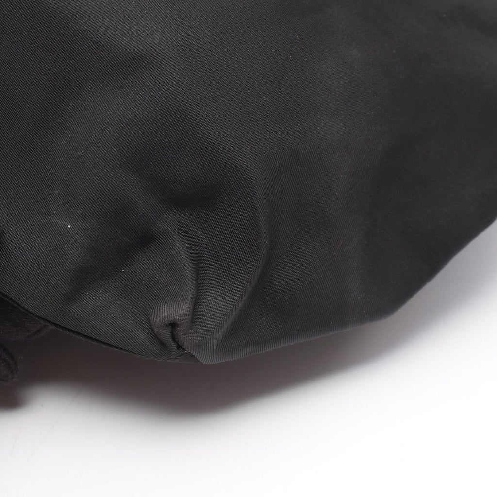 Prada Handbag Tessuto Black Nylon Triangle Logo — view 5
