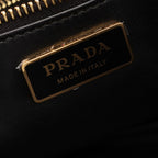 Prada Shoulder Bag Soft Sound Large Black Red White Leather — view 4