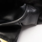 Prada Shoulder Bag Soft Sound Large Black Red White Leather — view 6