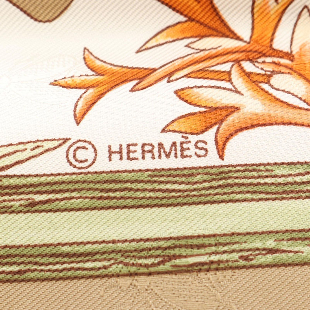 Hermes Scarf Carre 90 Herbier de Gavarnie Silk — view 2