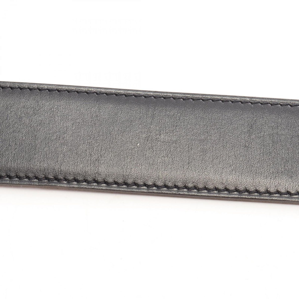 Hermes Belt Constance H Reversible Black Calfskin — view 7