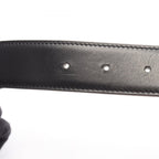 Hermes Belt Constance H Reversible Black Calfskin — view 6