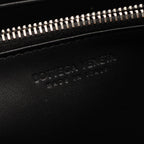 Bottega Veneta Round Wallet Cassette Zip Around Maxi Intrecciato Black Leather — view 4
