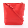Bottega Veneta Shoulder Bag Red Leather