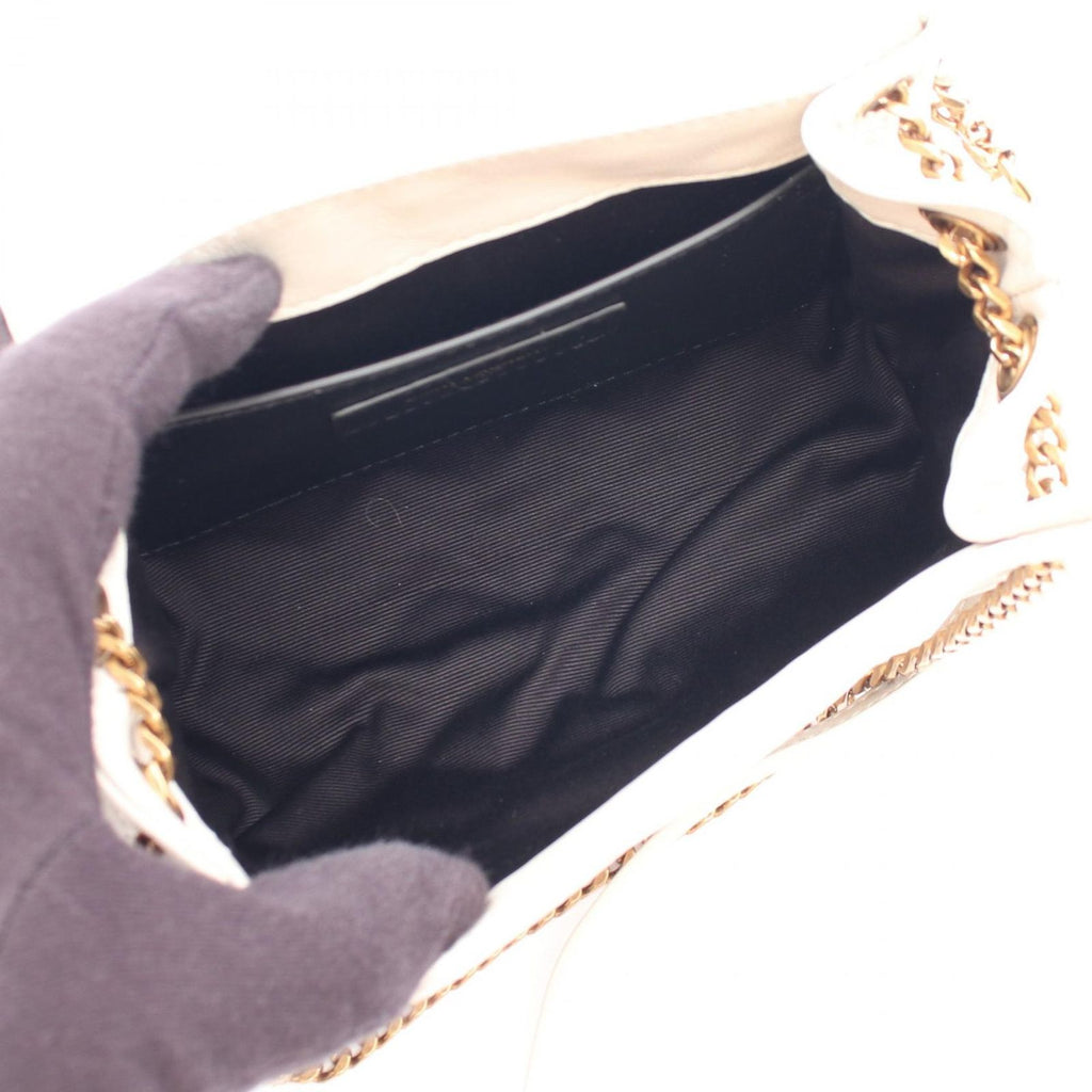 Saint Laurent Paris Shoulder Bag Monogram Mini Nolita Ivory Leather — view 3