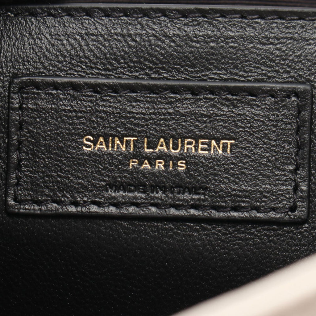 Saint Laurent Paris Shoulder Bag Monogram Mini Nolita Ivory Leather — view 4