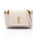 Saint Laurent Paris Shoulder Bag Monogram Mini Nolita Ivory Leather