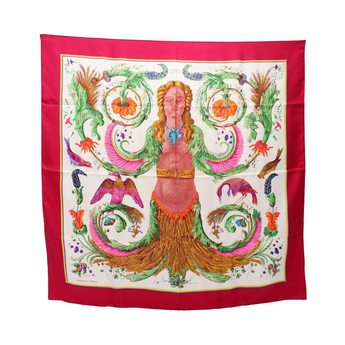 Hermes Scarf Carre 90 Ceres Silk