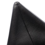 Bottega Veneta Clutch Triangle Flap Black Leather — view 6