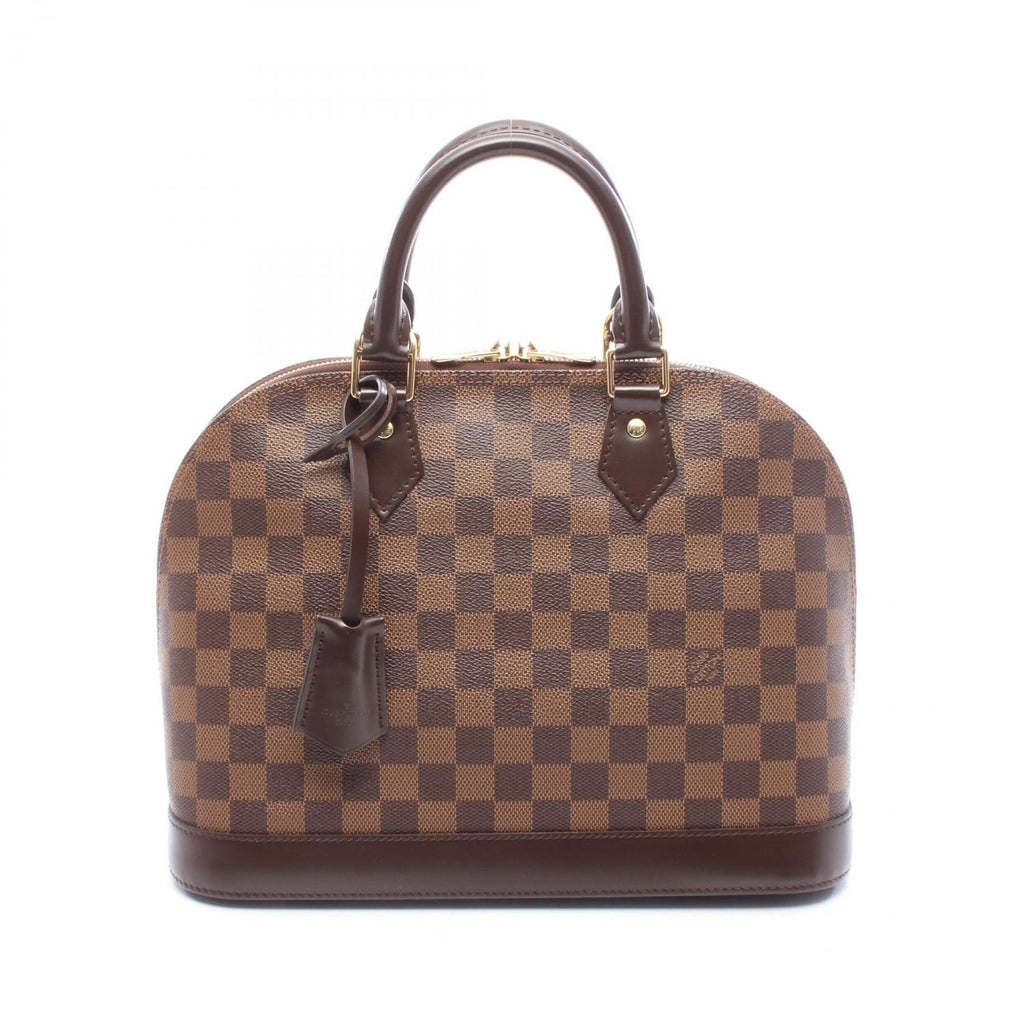 Louis Vuitton Handbag Alma PM Damier Ebene Leather