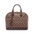 Louis Vuitton Handbag Alma PM Damier Ebene Leather