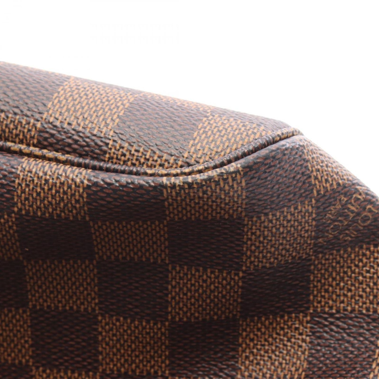 Louis Vuitton Tote Neverfull PM Damier Ebene Leather — view 6