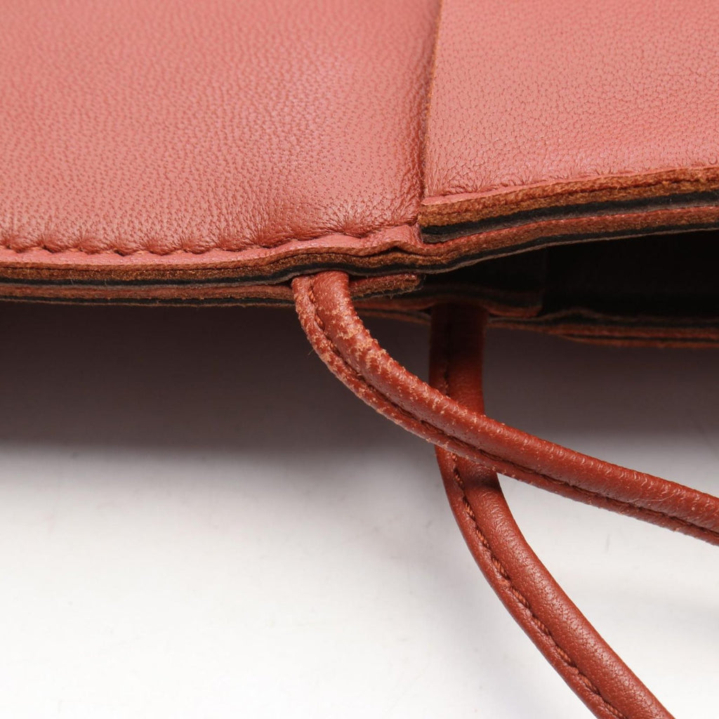 Bottega Veneta Tote the Arco Large Intrecciato Brown Leather Maxi — view 6