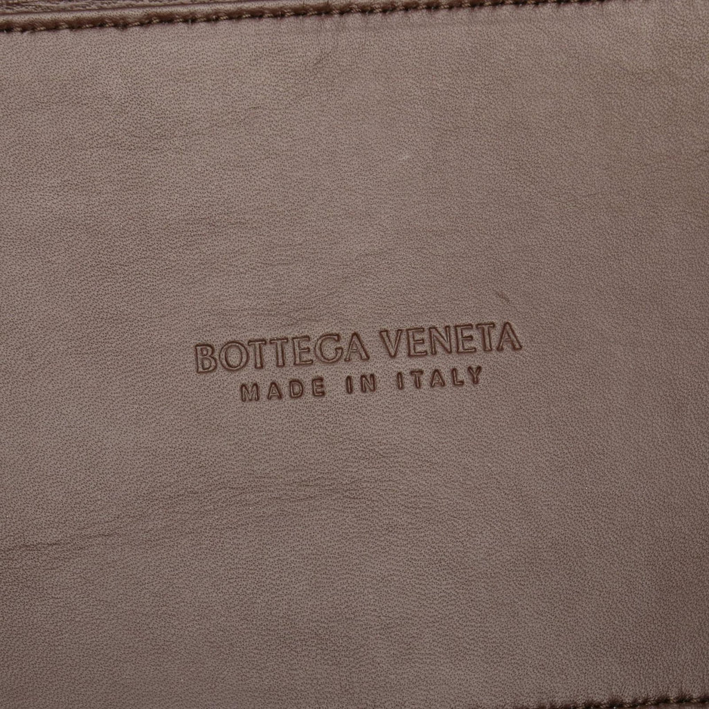 Bottega Veneta Tote the Arco Large Intrecciato Brown Leather Maxi — view 4