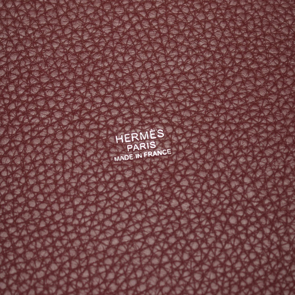 Hermes Handbag Picotin Lock MM Rouge Ash — view 4