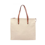 Hermes Tote Cabas Mirror MM Ecru Fauve