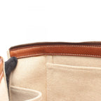 Hermes Tote Cabas Mirror MM Ecru Fauve — view 6