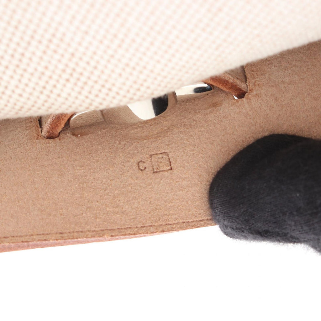 Hermes Handbag Herbag MM Ecru Natural — view 5